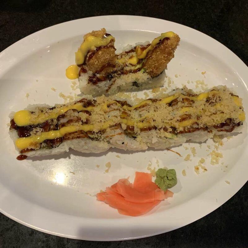 Mango Chicken Tempura Roll