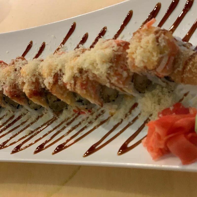 Pink Dragon Roll